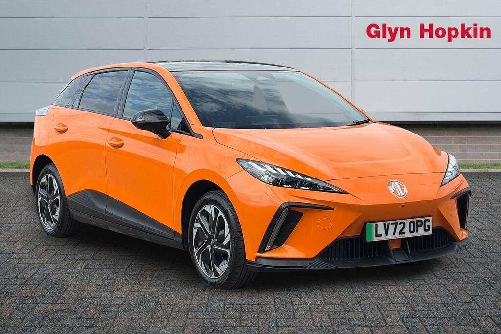 MG MG4 150Kw Trophy Ev Long Range 64Kwh Orange