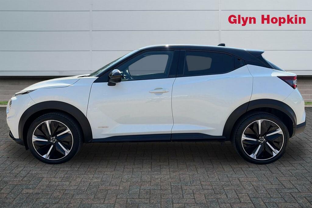 Nissan Juke 1.6 Hybrid Tekna LN72NWA White #6