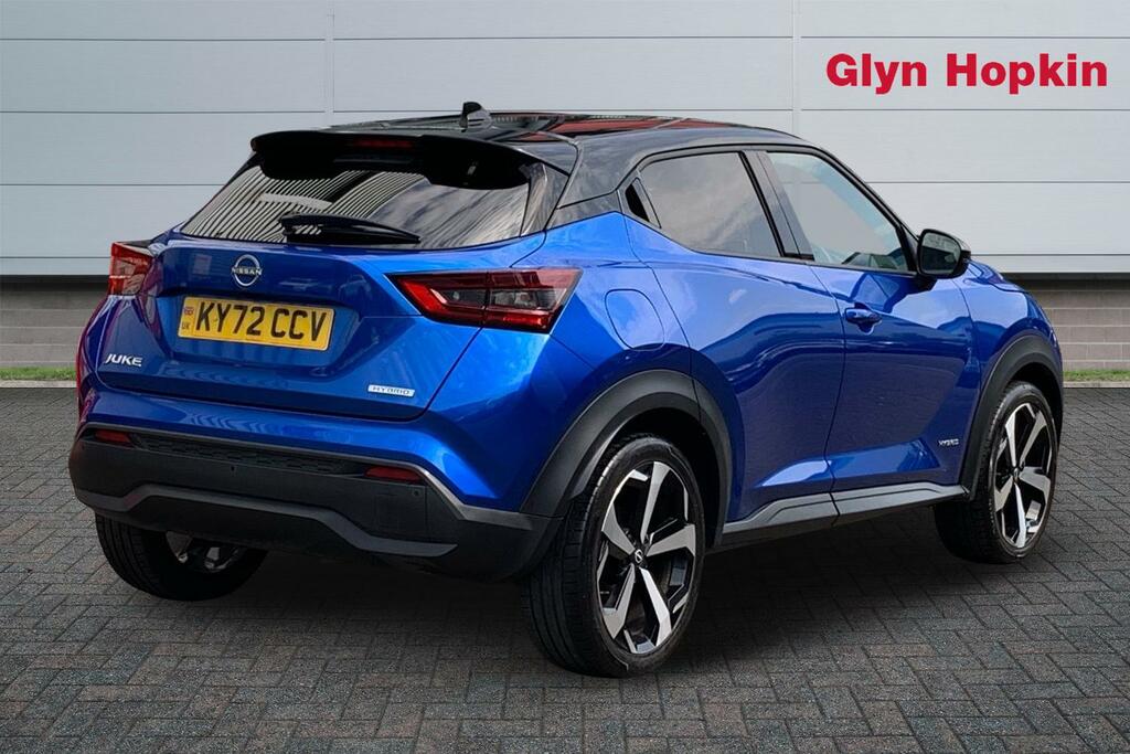 Nissan Juke 1.6 Hybrid Tekna KY72CCV Blue #3