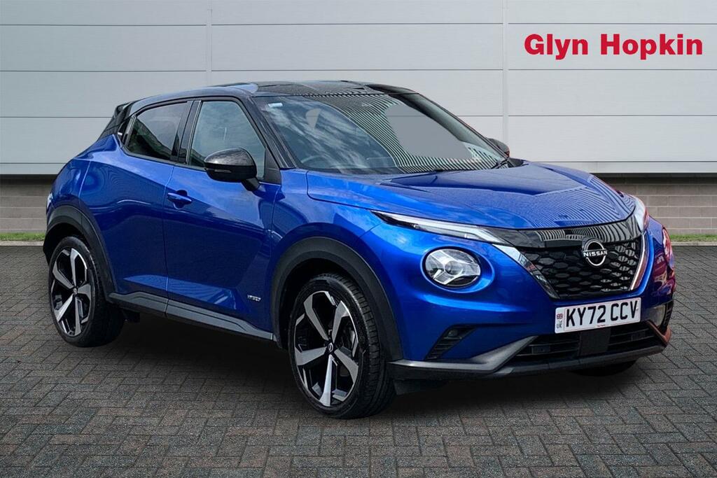 Nissan Juke 1.6 Hybrid Tekna KY72CCV Blue
