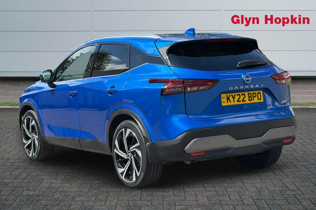 Nissan Qashqai 1.3 Dig-t Mh 158 Tekna KY22BPO Blue #5