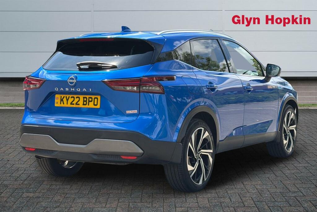 Nissan Qashqai 1.3 Dig-t Mh 158 Tekna KY22BPO Blue #3
