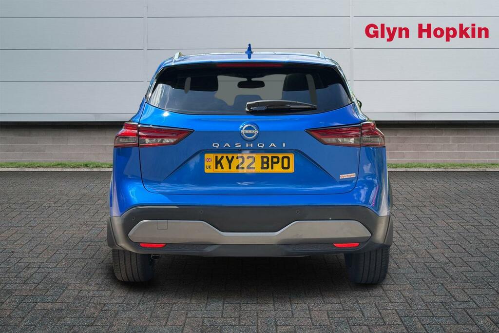 Nissan Qashqai 1.3 Dig-t Mh 158 Tekna KY22BPO Blue #4