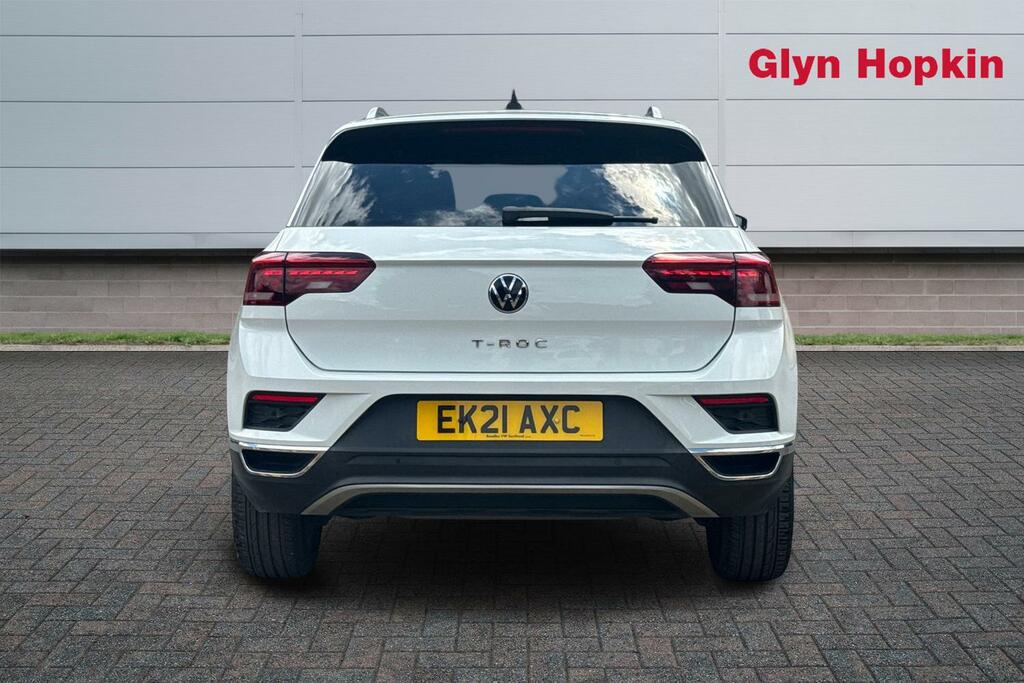 Volkswagen T-Roc 1.5 Tsi Evo Sel EK21AXC White #4