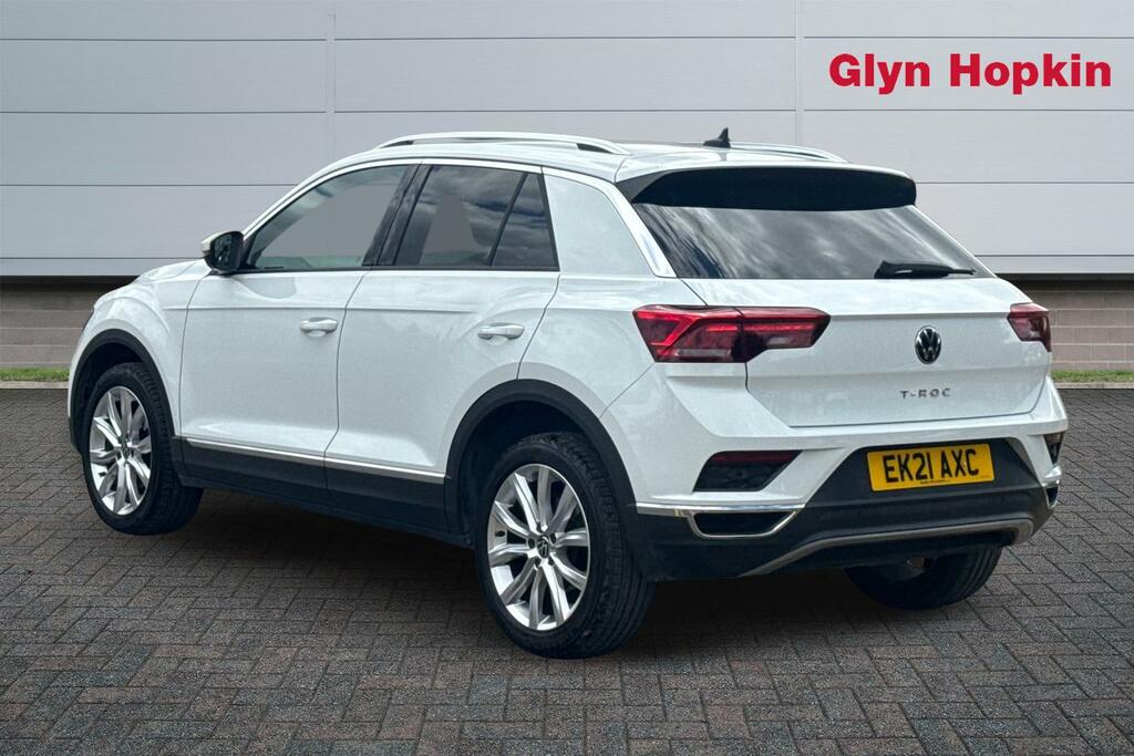 Volkswagen T-Roc 1.5 Tsi Evo Sel EK21AXC White #5
