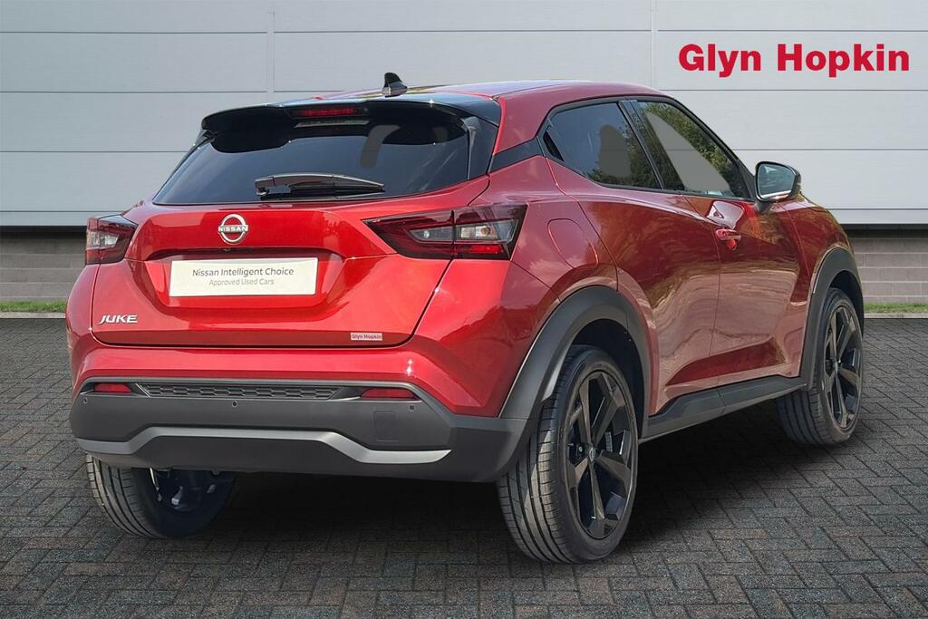 Nissan Juke 1.0 Dig-t Tekna KJ26BNE Red #3