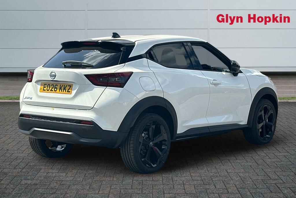 Nissan Juke 1.0 Dig-t N-connecta Dct Revised EO26KKZ White #3