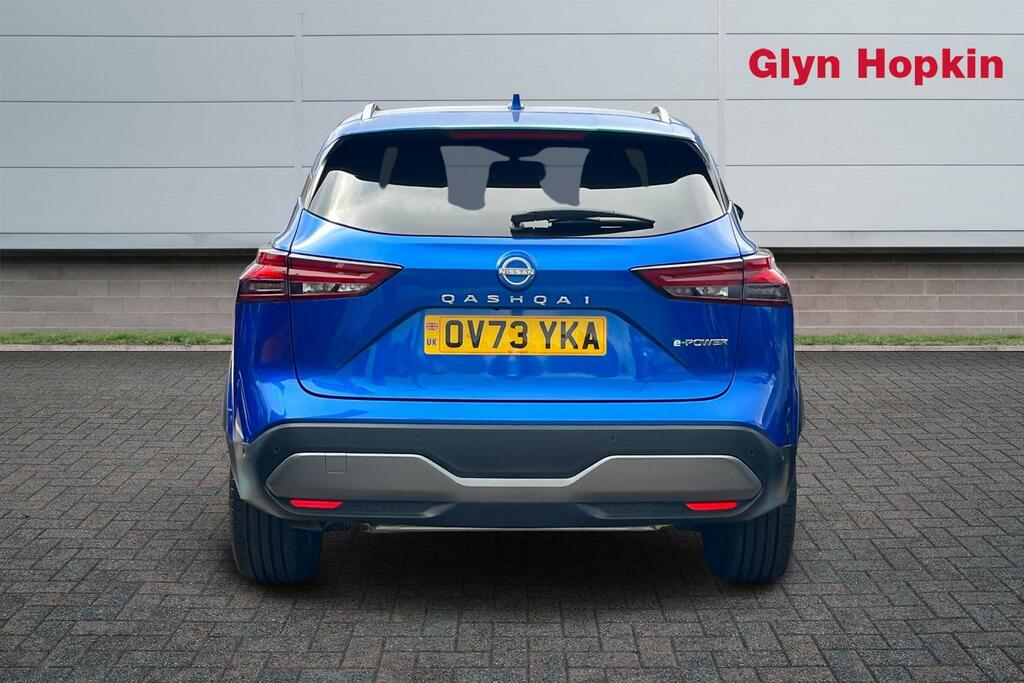 Nissan Qashqai 1.5 E-power Tekna OV73YKA Blue #4