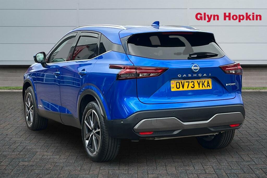 Nissan Qashqai 1.5 E-power Tekna OV73YKA Blue #5