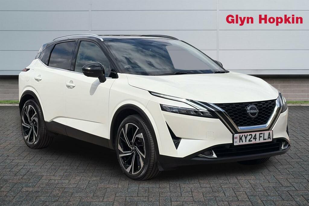 Nissan Qashqai 1.3 Dig-t Mh 158 Tekna Xtronic White