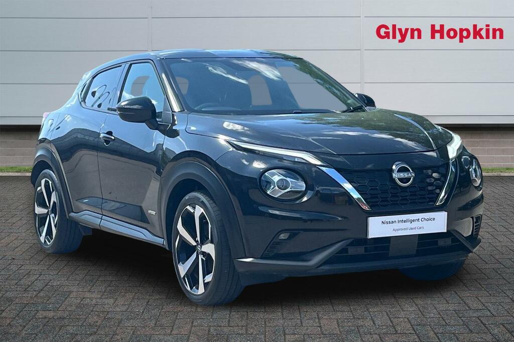 Nissan Juke 1.6 Hybrid Tekna EY73XMR Black