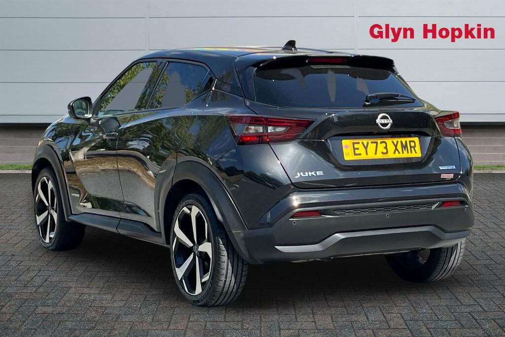 Nissan Juke 1.6 Hybrid Tekna EY73XMR Black #5