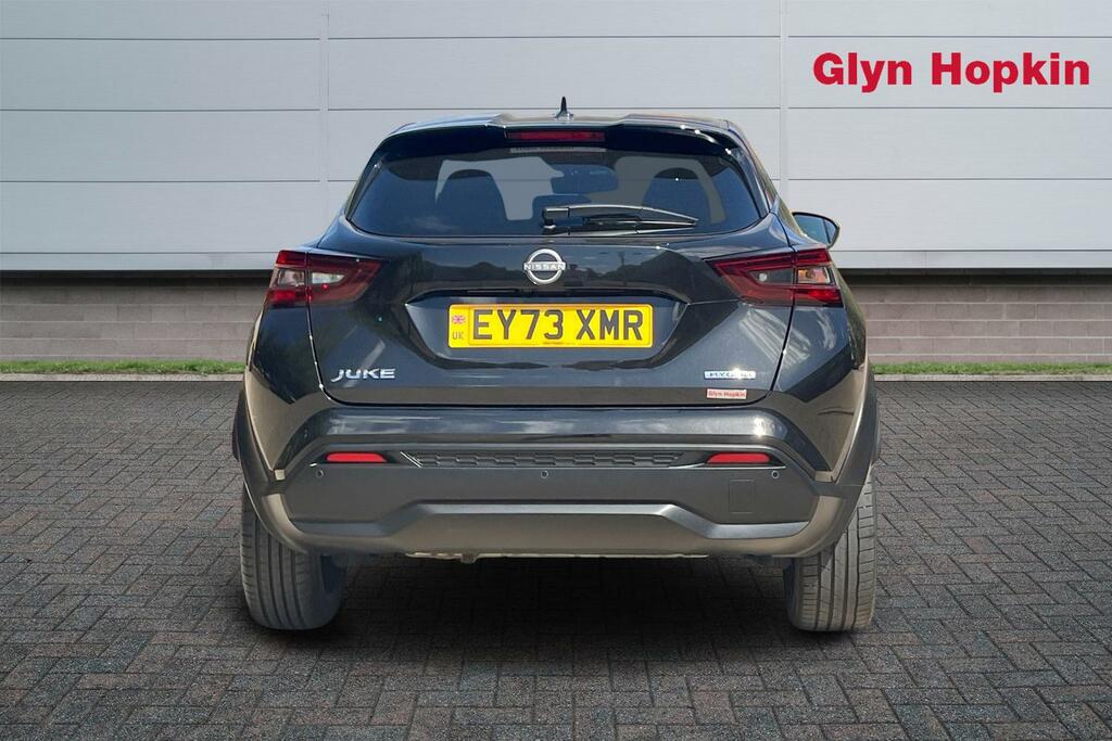 Nissan Juke 1.6 Hybrid Tekna EY73XMR Black #4