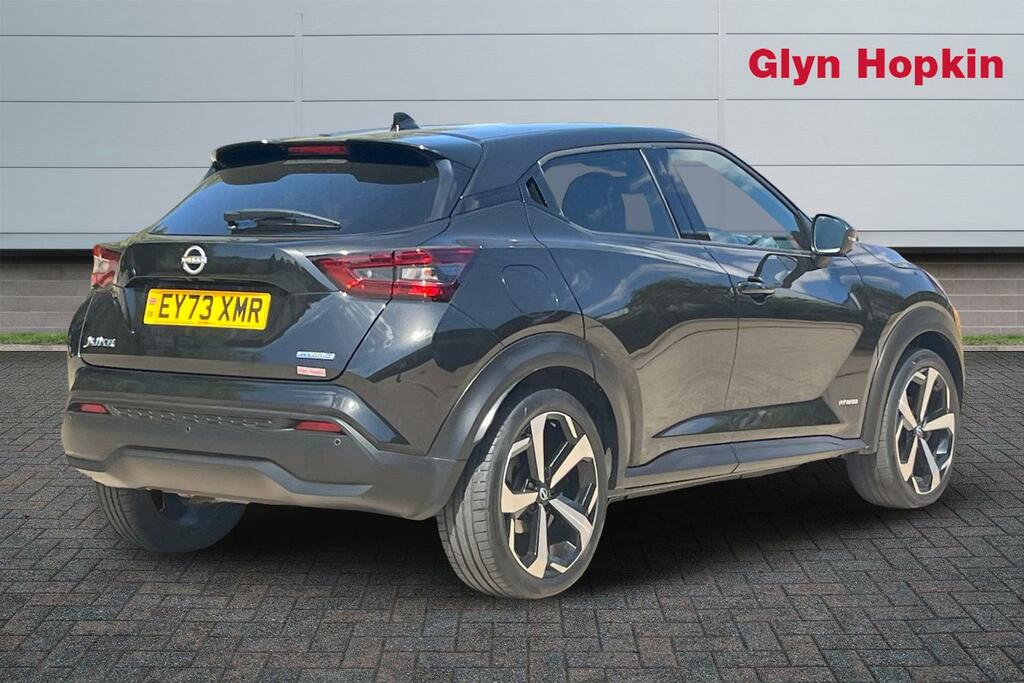 Nissan Juke 1.6 Hybrid Tekna EY73XMR Black #3