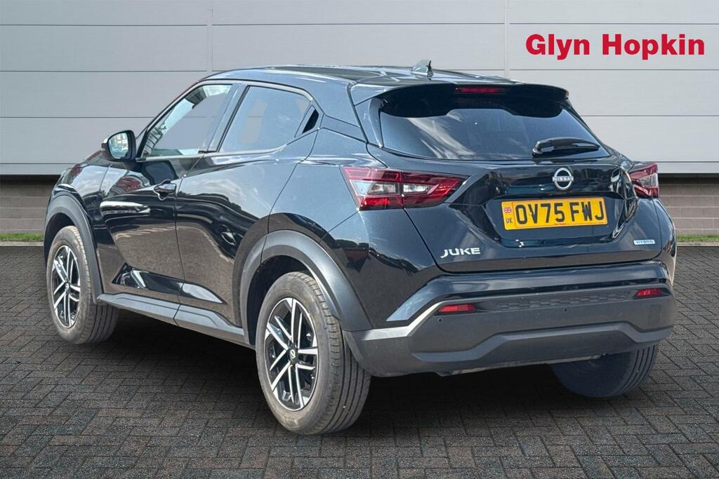Nissan Juke 1.6 Hybrid N-connecta OV75FWJ Black #5