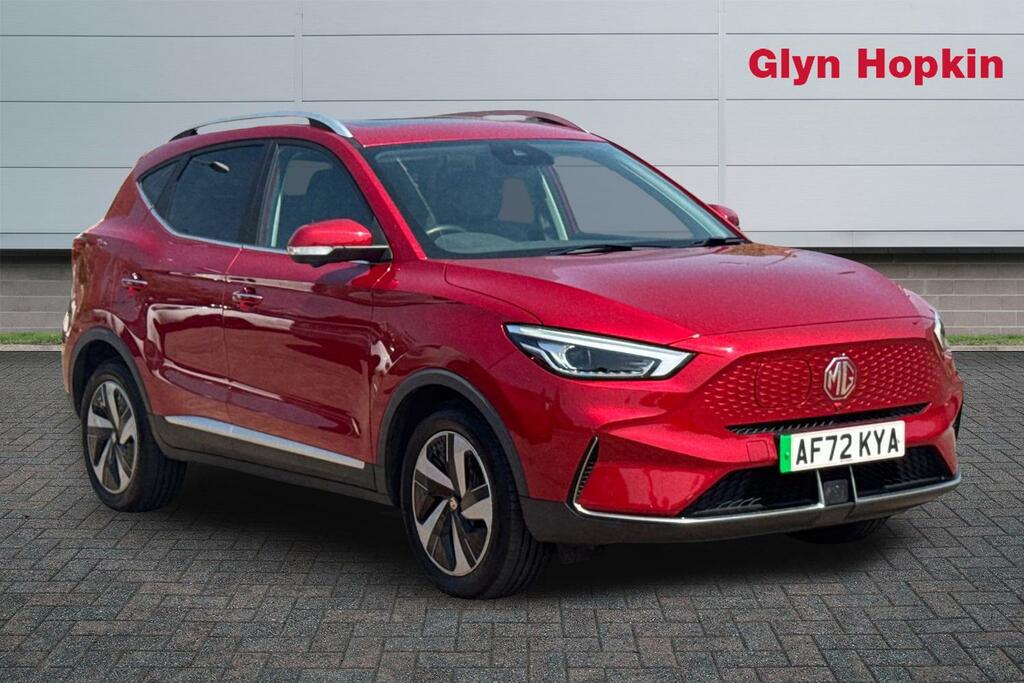 MG ZS 115Kw Trophy Ev Long Range 73Kwh AF72KYA Red