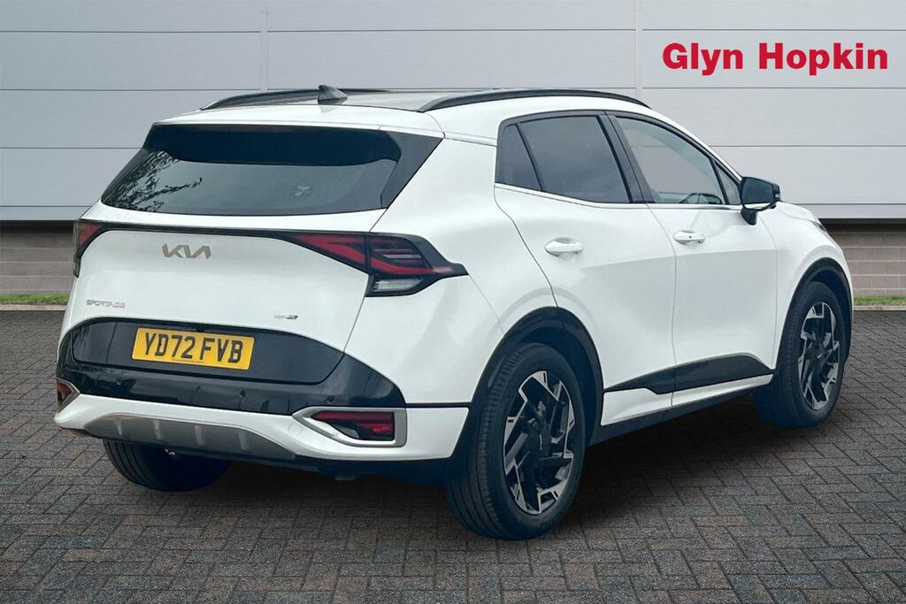 Kia Sportage 1.6T Gdi 48V Isg Gt-line S Dct Awd White #3