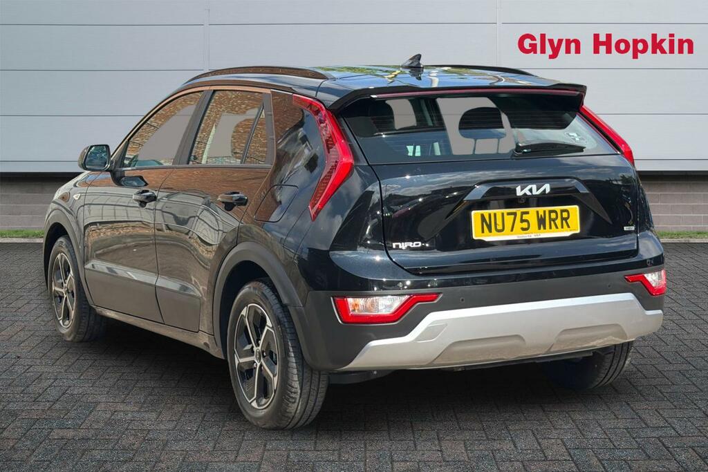 Kia Niro 1.6 Gdi 127 Hybrid 2 Nav Dct NU75WRR Black #5