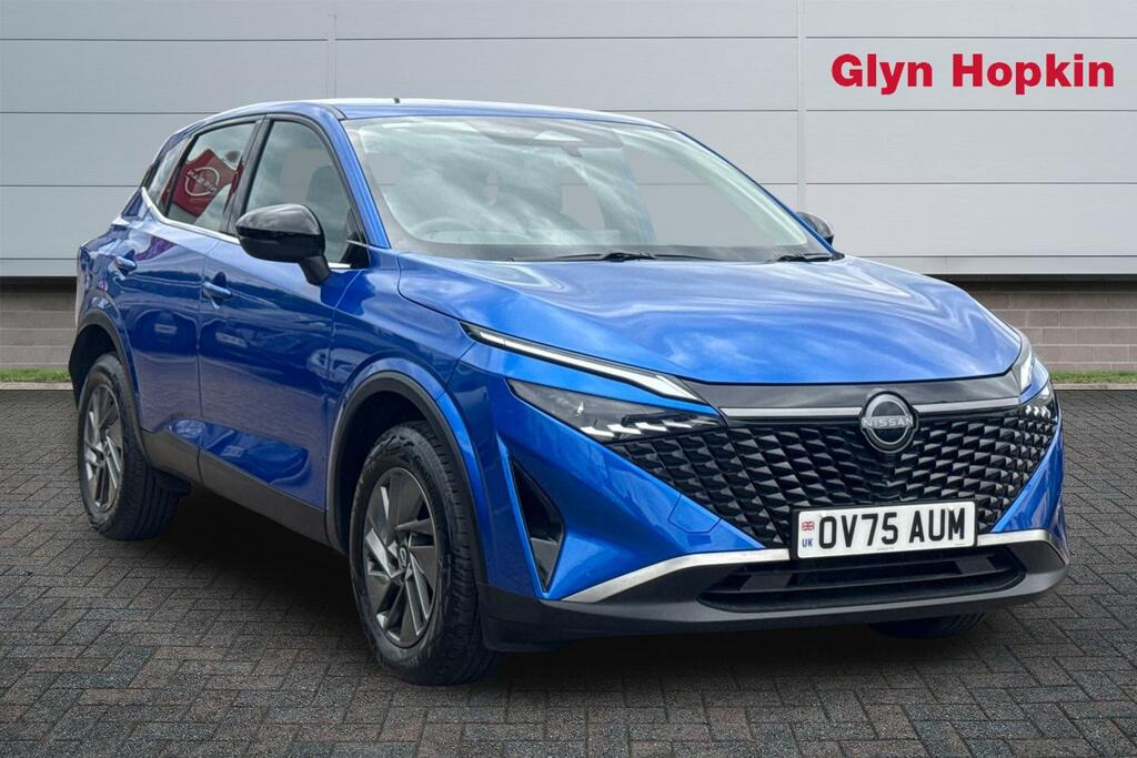 Nissan Qashqai 1.3 Dig-t Mh Acenta Premium OV75AUM Blue