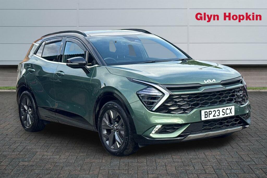 Kia Sportage 1.6T Gdi Hev Gt-line S Green