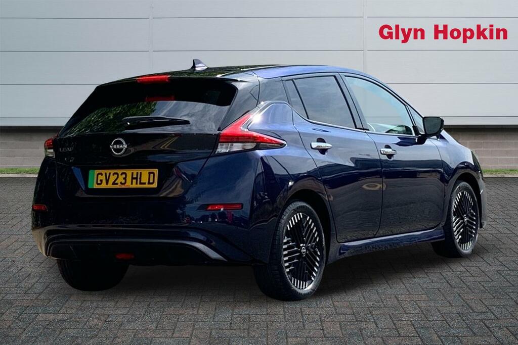 Nissan Leaf 110Kw Tekna 39Kwh GV23HLD Blue #3