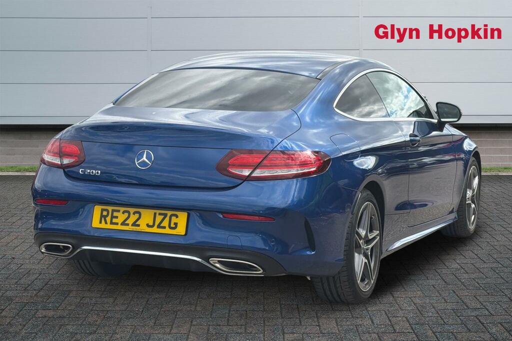 Mercedes-Benz C Class C200 Amg Line Edition Premium 9G-tronic Blue #3