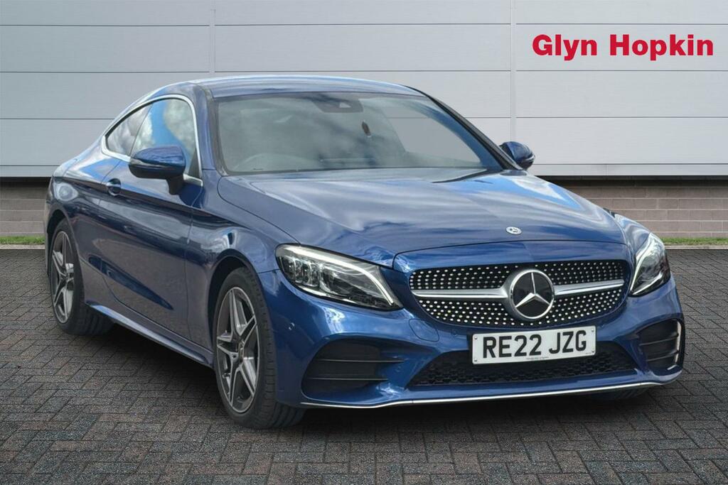 Mercedes-Benz C Class C200 Amg Line Edition Premium 9G-tronic Blue