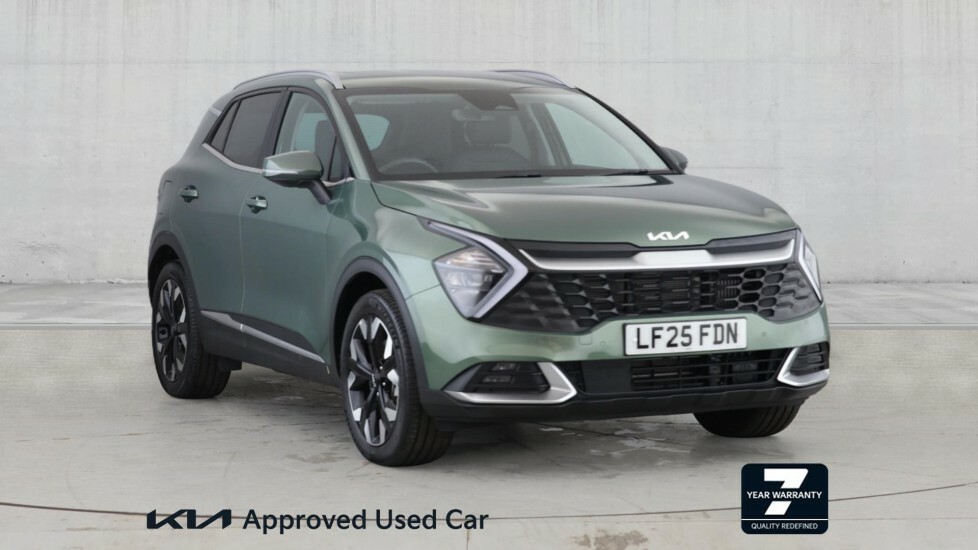 Kia Sportage 1.6T Gdi 241 Phev 3 Awd Green