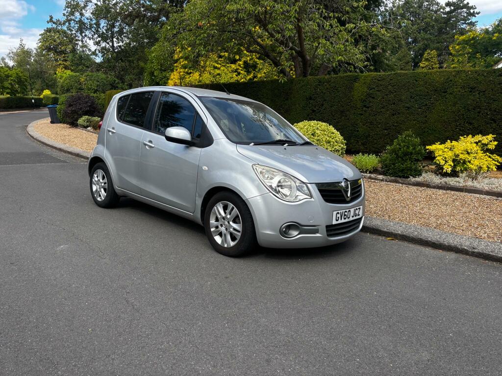Vauxhall Agila Vvt Ecoflex S Mpv White #16