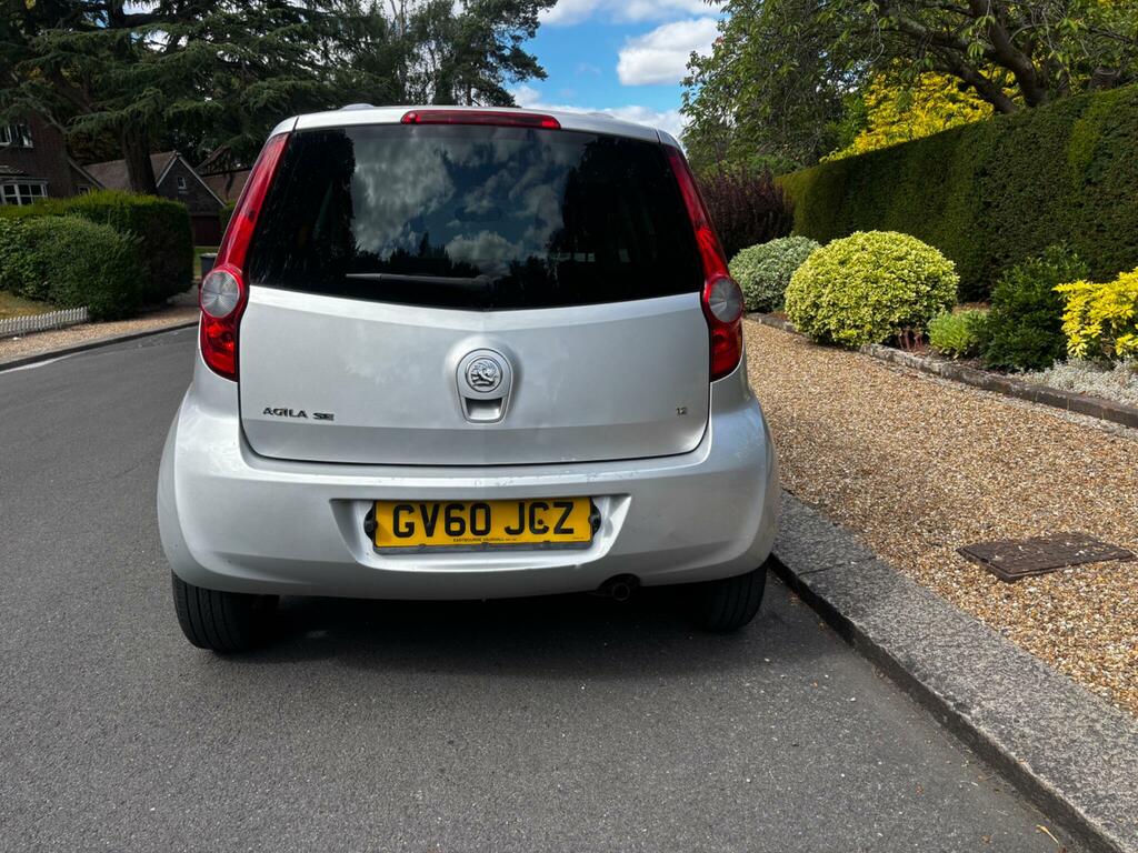 Vauxhall Agila Vvt Ecoflex S Mpv White #14