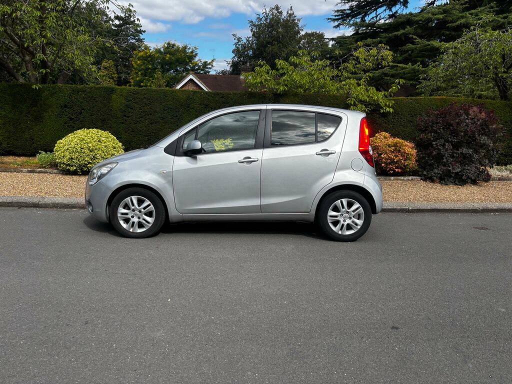 Vauxhall Agila Vvt Ecoflex S Mpv White #12