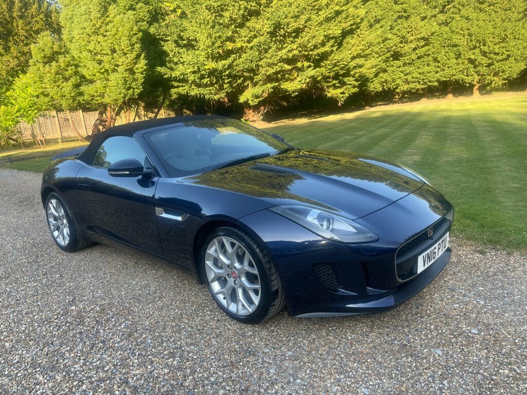 Jaguar F-Type 3.0 V6 Euro 6 Ss Blue #2