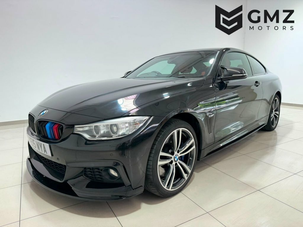 BMW 4 Series Gran Coupe 3L M Sport Black #3
