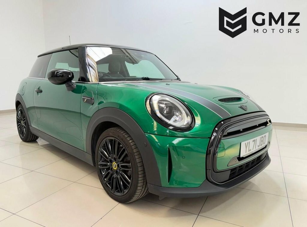 Mini Electric Hatchback Green