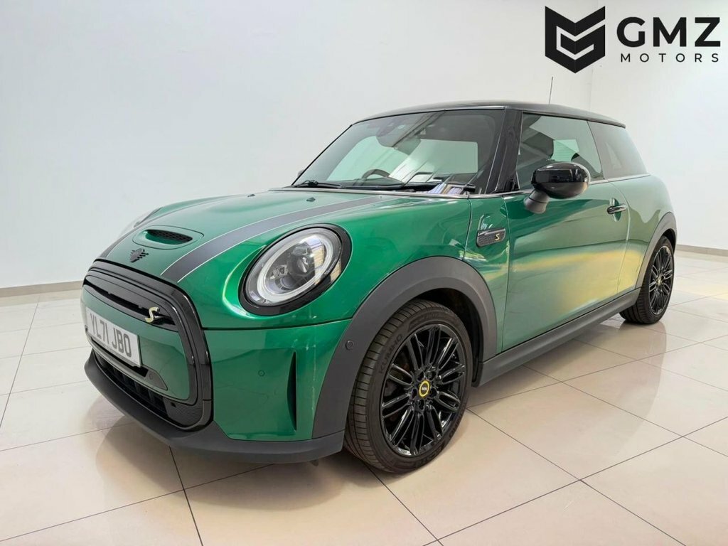 Mini Electric Hatchback Green #3