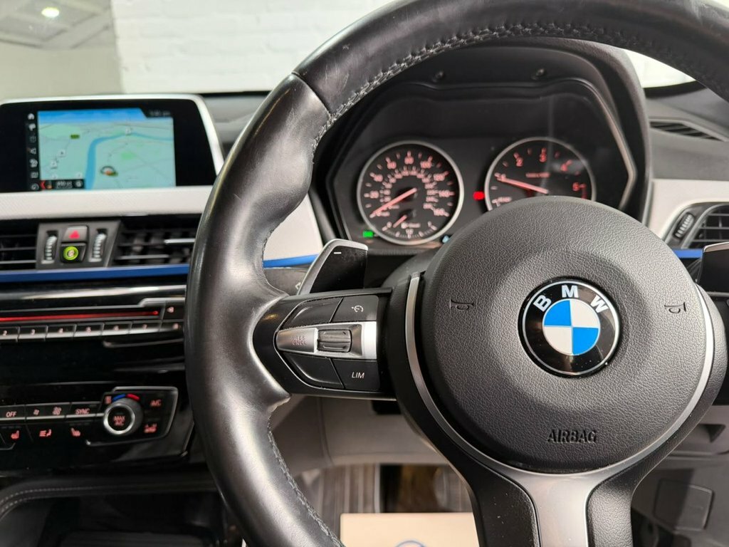 BMW X1 2L M Sport YJ67MGT Blue #6