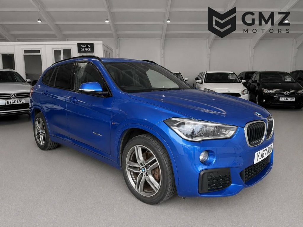 BMW X1 2L M Sport YJ67MGT Blue