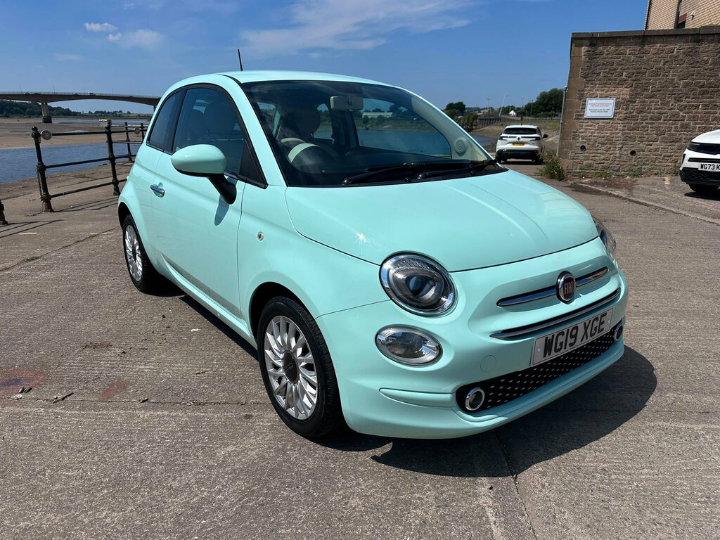 Fiat 500 1.2 Lounge Hatchback Euro 6 Ss Green