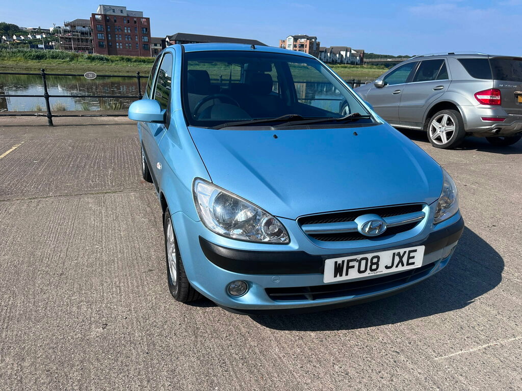 Hyundai Getz 1.5 Crtd Cdx Hatchback 118 Gk Blue #3