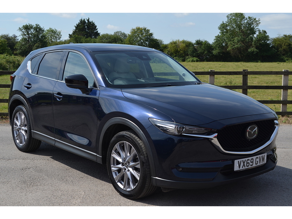 Mazda CX-5 Skyactiv-d Sport Nav VX69GVM Blue
