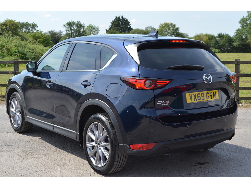 Mazda CX-5 Skyactiv-d Sport Nav VX69GVM Blue #6