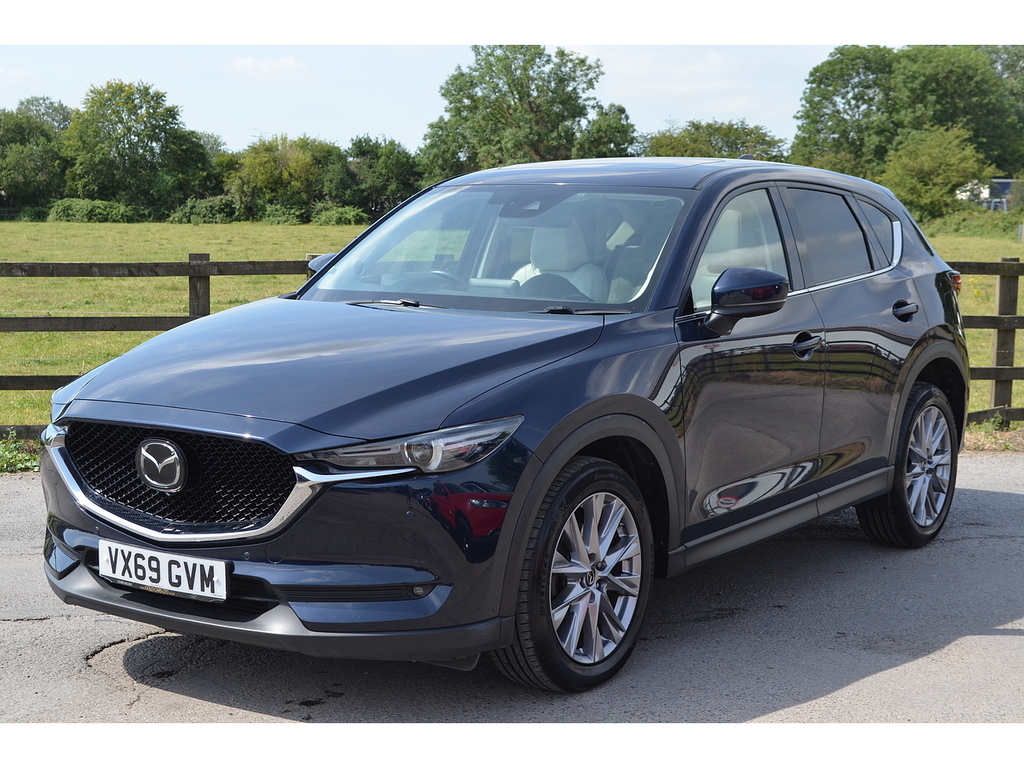 Mazda CX-5 Skyactiv-d Sport Nav VX69GVM Blue #4