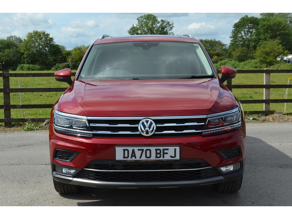 Volkswagen Tiguan Allspace Tdi Sel Red #3