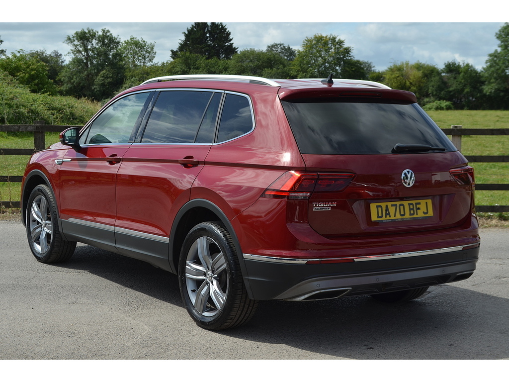 Volkswagen Tiguan Allspace Tdi Sel Red #6
