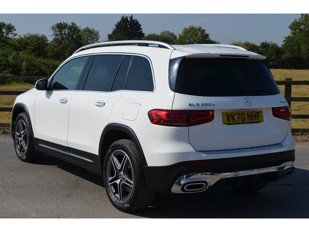 Mercedes-Benz GLB Class Glb220d Amg Line VK70HHF White #6