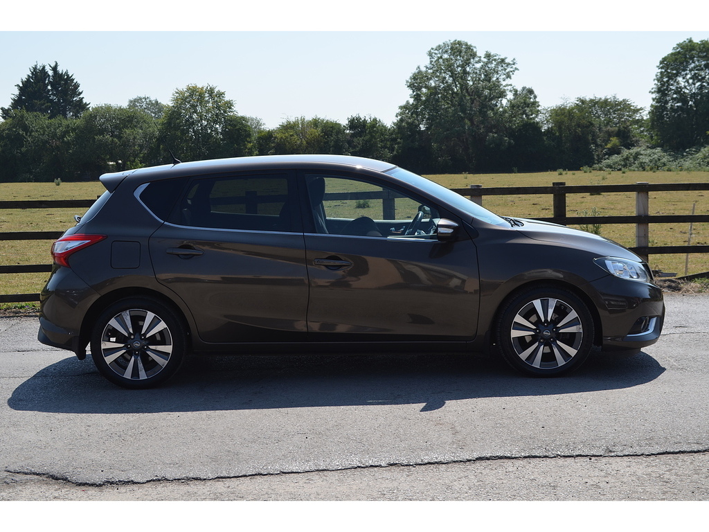 Nissan Pulsar 1.2 Dig-t Tekna Euro 5 Ss Euro 5 Black #9