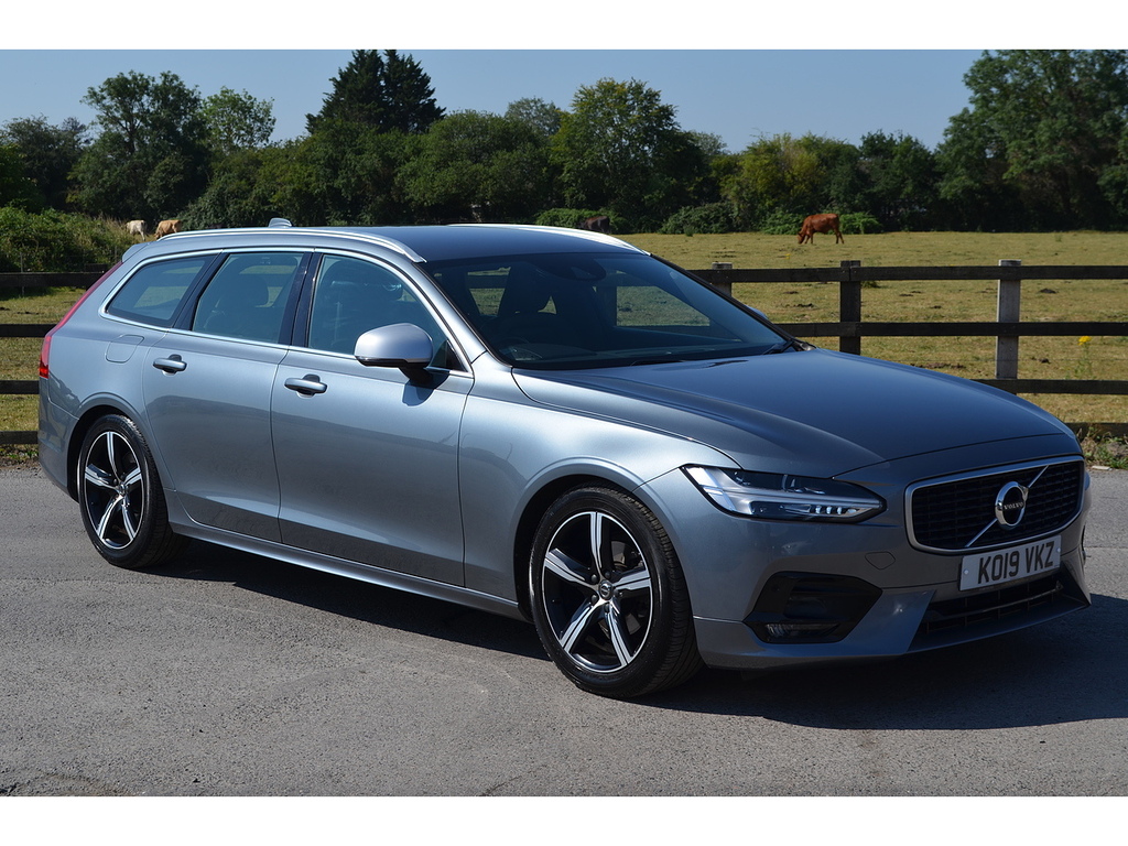 Volvo V90 D4 R-design Grey