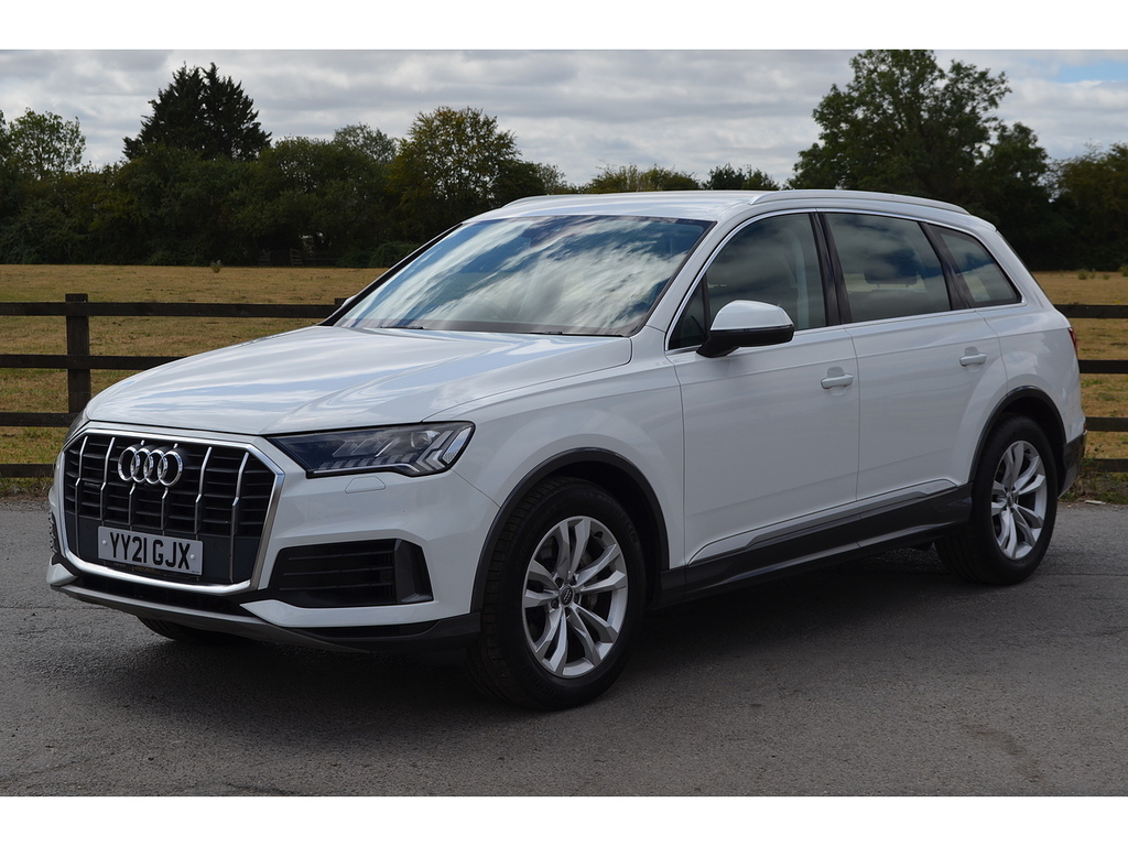 Audi Q7 Tfsi V6 Sport White #4