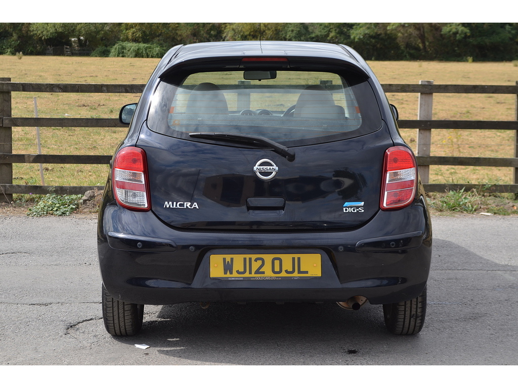 Nissan Micra Visia Black #7