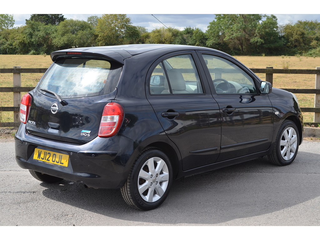 Nissan Micra Visia Black #8